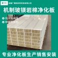 Guangya New Material Glass Magnesium Rock Wool Purification Board Clean Board Supports Customization and Durability