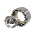 Original HRB 7000c high-speed double row angular contact ball bearing, Nashan bearing