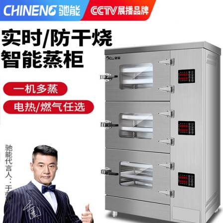 Chineng Two Door Three Door Commercial Electric and Gas Dual Purpose Intelligent Steamer Steaming Seafood Steaming Fish Stewing Soup Steaming Cabinet