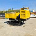 Crop transfer crawler transport vehicle, mountain climbing tiger, all terrain transport vehicle, farmland and paddy field dump truck