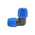 PE quick connect pipe fittings, non hot melt reducing tee elbow, quick connector, Guotai Haode