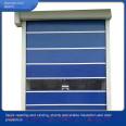 Sound insulation and noise reduction Roller shutter is used in precision machinery and electronics factory. The gray vibrating door has complete specifications