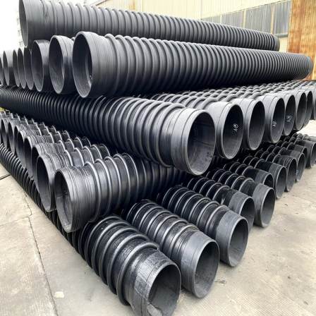 Liansu hdpe (B) type clathrate tube winding structure wall reinforcement pipe PP double high reinforcement large diameter SN8SN12.5