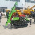 Small crawler down the hole drill Photovoltaic screw pile Pile driver Photovoltaic support drill