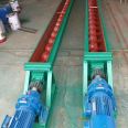 LS type screw conveyor for conveying cement materials is made of stainless steel with a shaft according to the drawing