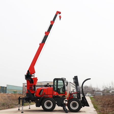 New off-road four-wheel drive forklift hydraulic internal combustion Cart fork lift truck