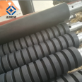 High temperature resistant industrial rubber roller conveying machinery The quality of the idler is stable and anti-aging