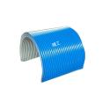 Small corrugated colored steel rain cover conveyor belt conveyor dust cover can be customized with different thicknesses