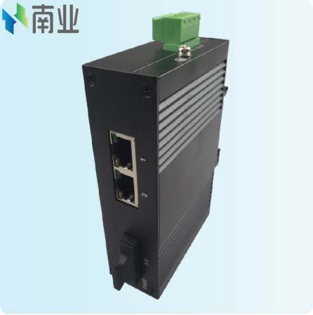 NIS203-1F One Optical Two Electrical 100 Gigabit Fiber Optic Transceiver Optoelectronic Converter Ethernet Industrial Switch