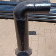 Circular cast iron drainage pipe bridge longitudinal drainage pipe with cast iron cover steel grating rain grate