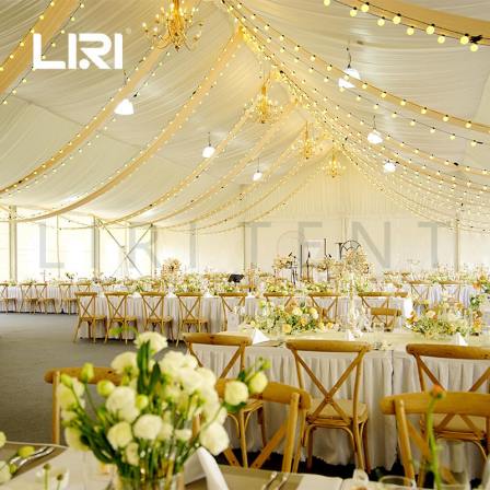 Large Luxury Tent Outdoor Wedding Tent Romantic Wedding Event European Greenhouse Liri Rental
