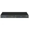 Huasan MS4016P-EI Unmanaged 16 Port Gigabit Monitoring Security Switch Network Shunting Plug and Play