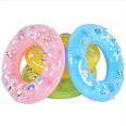 Wholesale spot double-layer children's Swim ring multi-color cartoon baby mini crystal ring inflatable Lifebuoy new