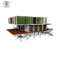 Mobile Mall kiosk Scenic Area Cafe Building Container Commercial Street Design