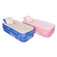 Bathtub for adults, large folding bathtub, sitting bathtub, children's household, full body, two person couple, inflatable bathtub