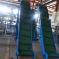 Chuangming Sorting Cargo Conveyor Climbing High Angle Belt Conveyor PVC Particle Feeding Elevator