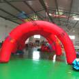 Huajin Air Mold Production Customized 6m, 8m, 10m, 12m Opening Ceremony Inflatable Arch Inflatable Tent