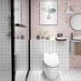 Macaron color Terrazzo floor tile 600x600 living room kitchen bathroom wall tile Clothes shop ins net red tile