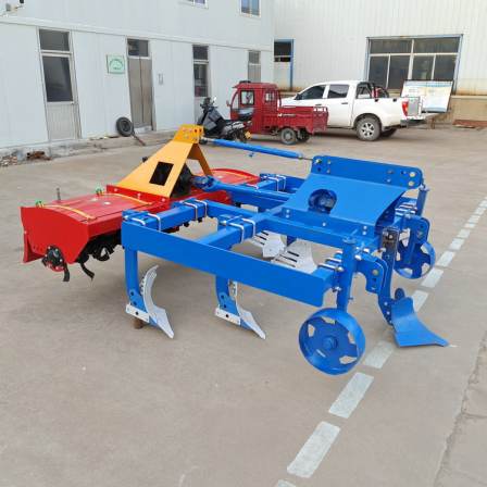 Integrated plow and rotary machine, no moisture, furrow plow, deep plowing, rotary tillage, soil crushing, no moisture plow, land plowing tool