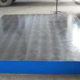 Cast iron platform inspection, flat plate welding workbench inspection, marking, manufacturer can customize