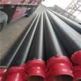 Juxintai black jacket polyurethane directly buried prefabricated rigid foam spiral insulation welded pipe DN600