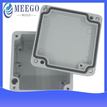 Chonghai Electronic Waterproof and Dustproof Outdoor Metal Cast Aluminum Junction Box Can Be Customized and Machinable with Holes