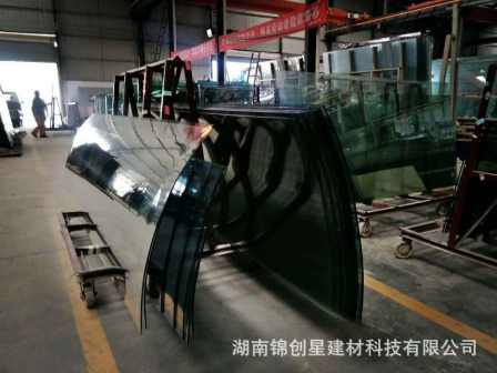 Curved Steel Glass Factory Curved Hot Curved Glass Single and Bidirectional Curved Glass Hot Curved Curved Special Shaped Glass Factory