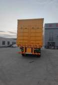 Lightweight tracked dump semi trailer with sand, gravel, coal, asphalt for smooth operation and customized driving with guaranteed quantity