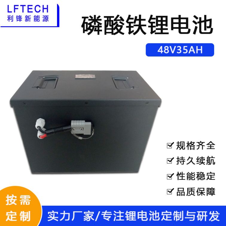 Manufacturer customized low-speed vehicle 48V Lithium iron phosphate battery golf cart AGV Cart battery