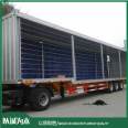 Box transport, semi trailer, container transport, semi trailer, container, flat trailer for sale