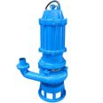 Han Hui submersible mud pump wear-resistant mud pump 100ZJQ120-16 river dredging equipment immersion sewage pump