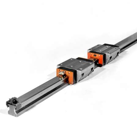 Replacing the upper silver guide rail with a domestically produced Nanjing process linear guide rail with a high assembly flange extended slider