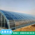 Double film greenhouse framework with strong resistance to wind and snow, good insulation, and double layer new agricultural greenhouse for vegetable planting with arch shed