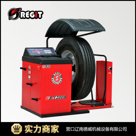 Ruituo WB-1200B truck Tire balance machine advanced sensor precision balancing adjustment