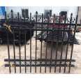 Zinc steel guardrail, courtyard protection fence, outdoor factory area, school community fence, iron art fence, thickened railing