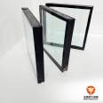 Baodun 25mmA thermal insulation crystal nano silicon fireproof glass used for stainless steel glass doors without yellowing