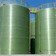 Manufacturer of second-hand fiberglass storage tanks with 1-200 cubic meters of corrosion-resistant food and chemical waste with long storage life