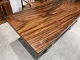 Yuanmufang South American walnut large board, all 210 * 90 * 6.5, selected manufacturers, whole board tea table, desk, office desk