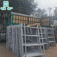 Hengye Composite Scaffold Building 1.7m Galvanized 2.0-thick Engineering Ladder Movement