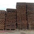 Hongyuan 1-6 meter cedar pile landscaping project uses cedar green poles