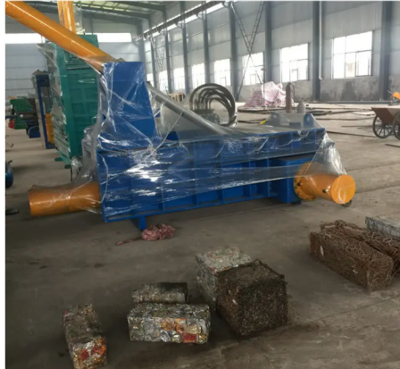 Scrap iron, scrap steel, scrap aluminum metal briquetting machine with fast packaging and high efficiency Hengtai hydraulic support for customized delivery to the factory