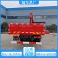 Mini truck mounted lifting and transportation crane, 14 tons, 5 sections, wide application range, convenient operation, Dongfeng T5 single bridge