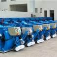 Bridge deck shot blasting machine, cement pavement roughening machine, small mobile steel plate shot blasting machine