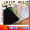 Reinforced short fiber Geotextile water well filter layer polyester filament cloth has long service life