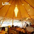 Tipi tent Indian tent Outdoor activity greenhouse Large pyramid camping party hotel Catering tent