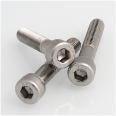 Hexagon socket cylindrical head half tooth screw DIN912 stainless steel 304 316 carbon steel alloy steel drawing processing customization