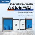 High speed railway subway office building passage screen door C-type - glass telescopic - WGC-PBM-603.2 double opening