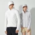 UPF50+Couple Sunscreen Clothing Women's Outdoor UV Protection Banana Lower Same Ice Silk Skin Clothing Men's Outwear Wholesale