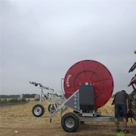 JP75-300 self-propelled sprinkler irrigation machine Large agricultural automatic coil irrigation machine with reliable quality