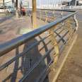 Bridge guardrail column Yinuo metal railing is provided according to the contract, with multiple materials supporting customization